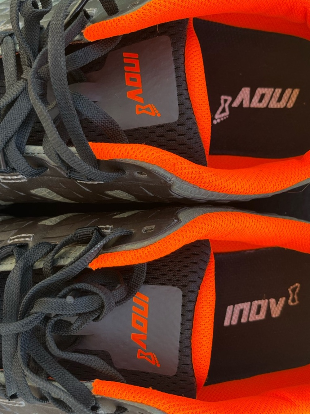 Inov-8 Black & Orange Lightweight Trainer Shoes size 10 - Picture 7 of 9